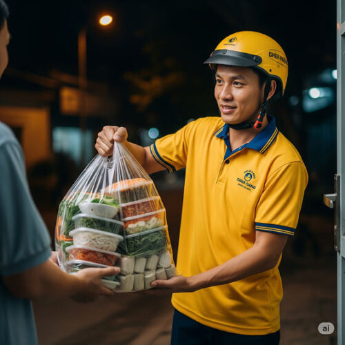 Ship đồ ăn/lẩu tận nhà