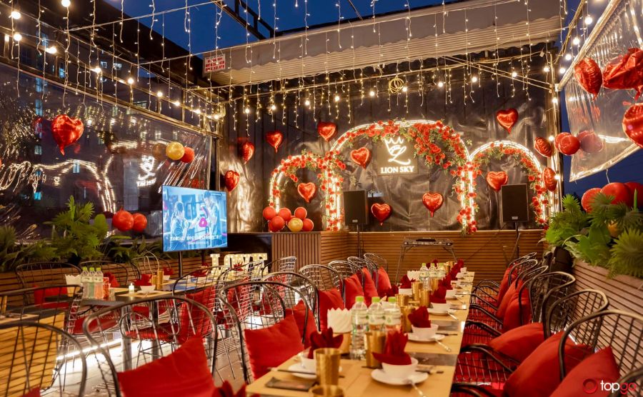 Không gian riêng tư rộng rãi, thóng mát tại Lion Sky Trường Chinh